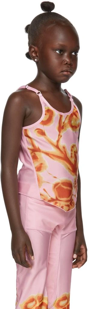 商品Charlotte Knowles|SSENSE Exclusive Kids Pink Halcyon Tank Top,价格¥2498,第3张图片详细描述