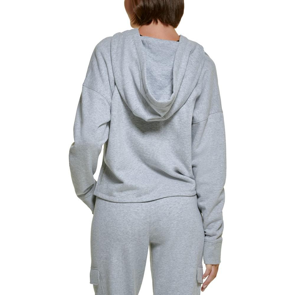 商品Calvin Klein|Women's Zip High-Low Hoodie,价格¥252,第7张图片详细描述