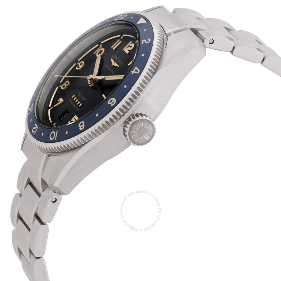 商品Longines|Spirit Zulu Time Automatic Chronometer Men's Watch L38024606,价格¥18903,第2张图片详细描述