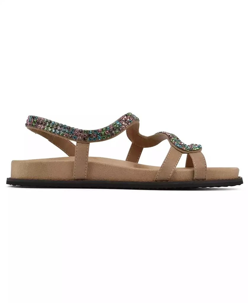 商品White Mountain|Women's Majorette Footbed Flat Sandals,价格¥237,第2张图片详细描述