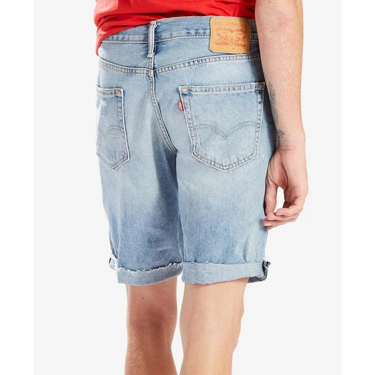 商品Levi's|Men's 511 Slim-Fit Cutoff Ripped Jean Shorts,价格¥191,第3张图片详细描述