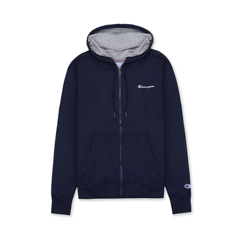 冠军左胸草写小logo连帽拉链卫衣外套【M】GF91H-Y08160 商品