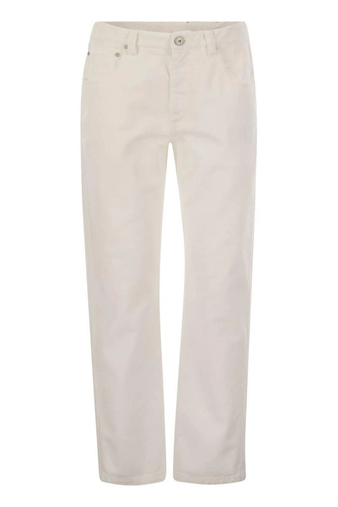 商品Brunello Cucinelli|COTTON 5-POCKET TROUSERS,价格¥7247,第1张图片