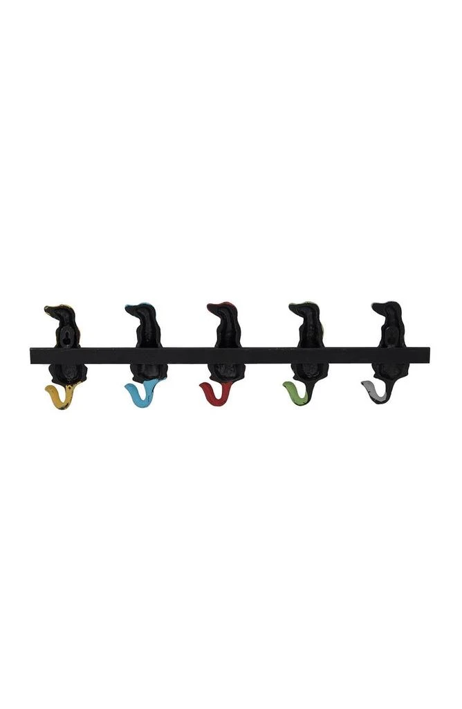 商品UMA|Multicolored Metal 5-Hanger Wall Hook,价格¥289,第2张图片详细描述