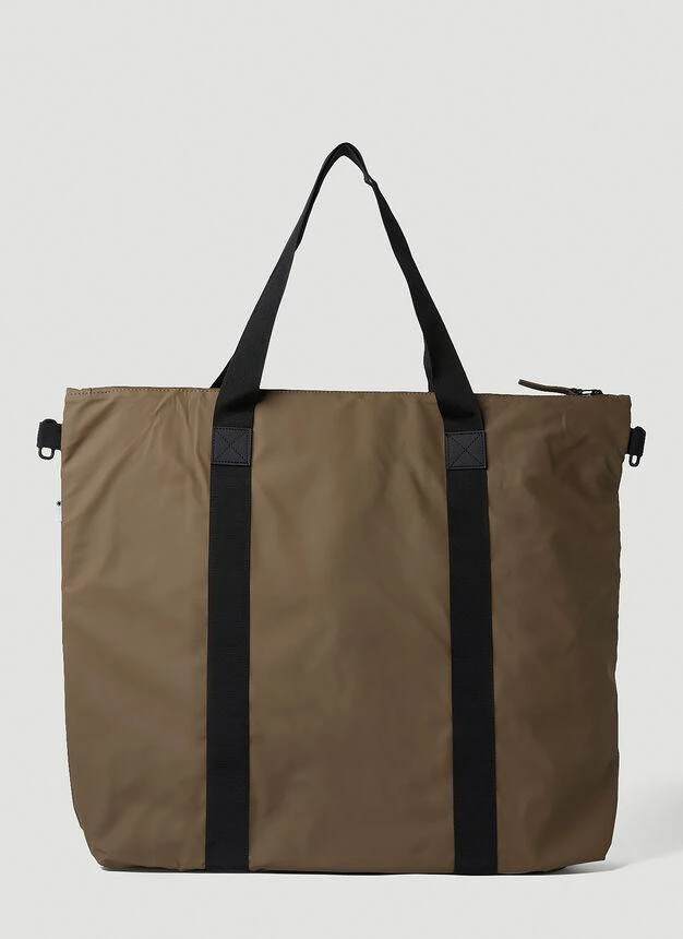 商品RAINS|Rush Tote Bag in Brown,价格¥284,第3张图片详细描述