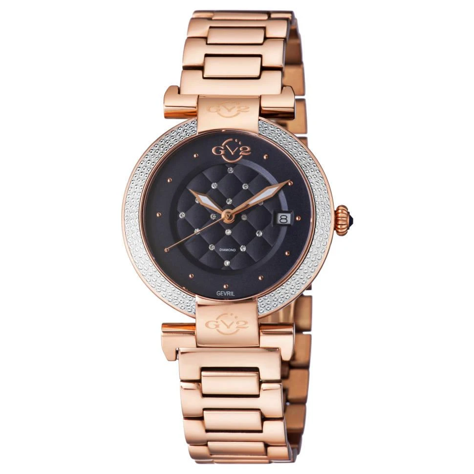 商品Gevril|GV2 by Gevril Berletta Diamond Women's Watch,价格¥3819,第1张图片