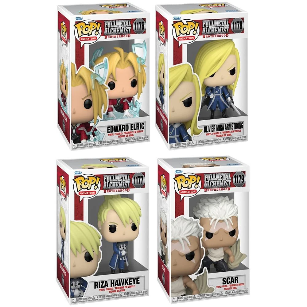 商品Funko|Animation Full Metal Alchemist Brotherhood 4 Piece Collectors Set,价格¥332,第2张图片详细描述