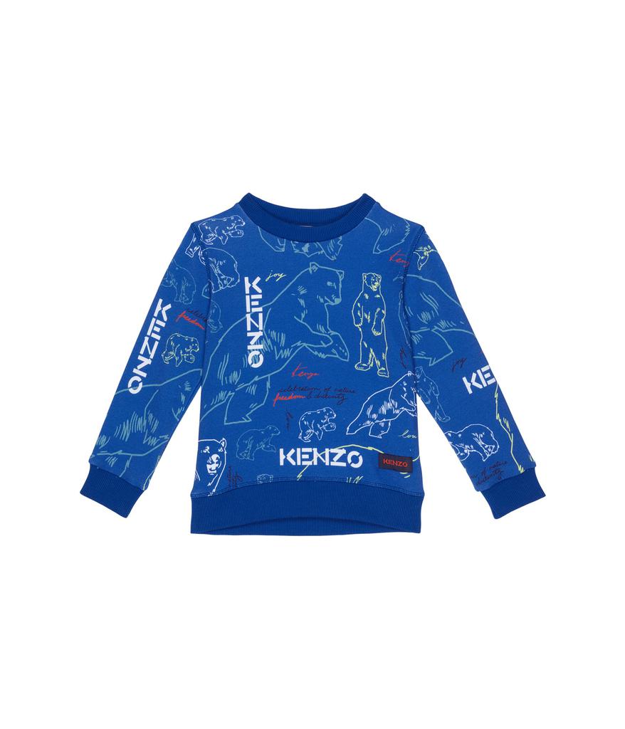 Sweatshirt with Polar Bears Print (Little Kids/Big Kids)商品第1张图片规格展示