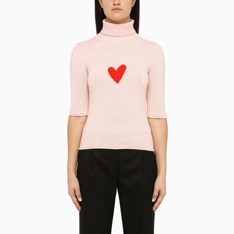 商品Max Mara|Pink cashmere turtleneck,价格¥2887,第1张图片