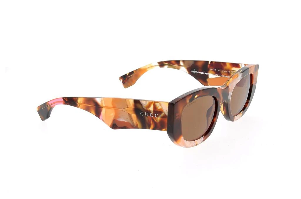 商品Gucci|Gucci Eyewear Panthos Frame Sunglasses,价格¥3329,第2张图片详细描述