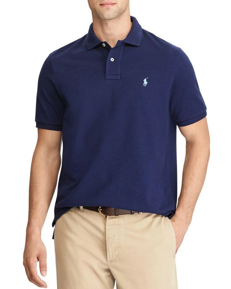 商品Ralph Lauren|Weathered Mesh Classic Fit Polo Shirt,价格¥191,第1张图片