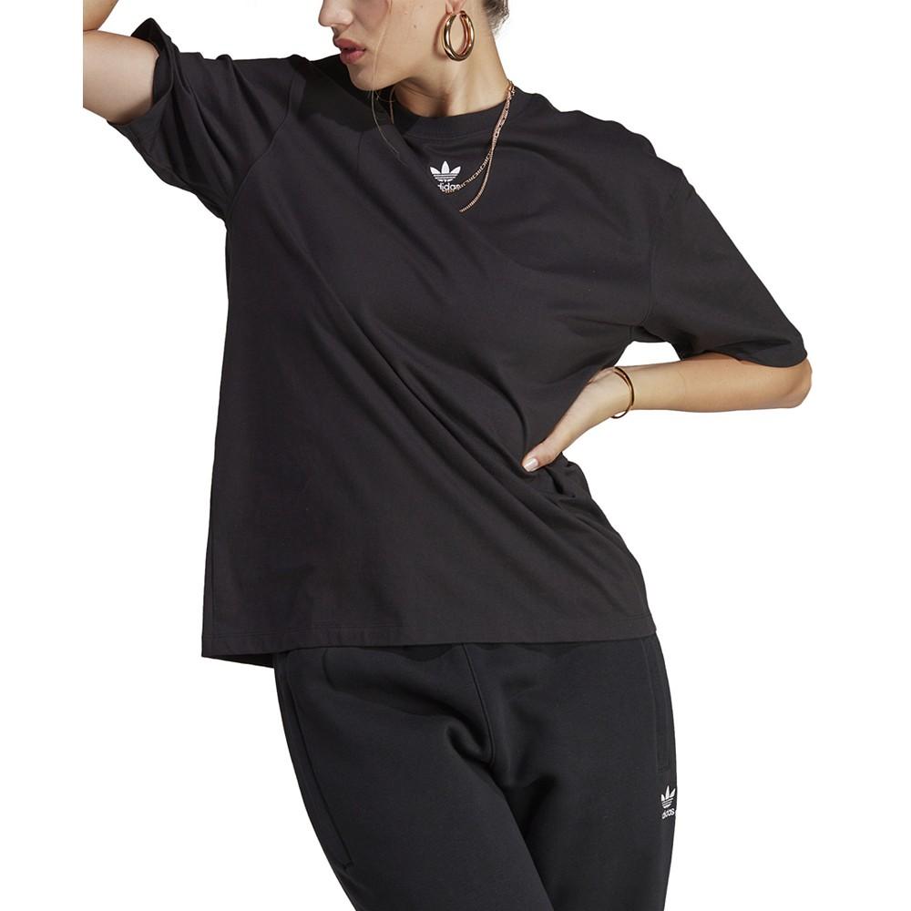 Women's Cotton Adicolor Essentials T-Shirt商品第1张图片规格展示