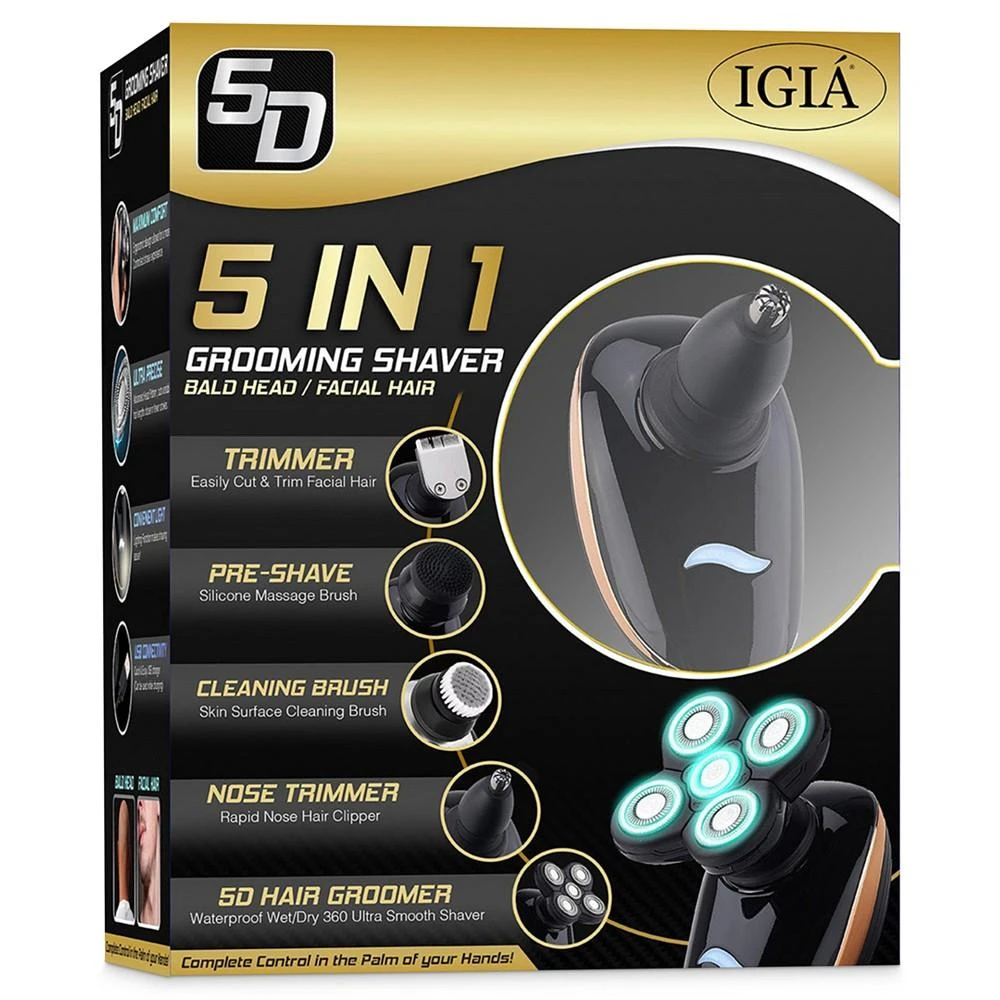 商品Igia|5-in-1 Hair Shaver, Groomer & Facial Hair Trimmer,价格¥748,第2张图片详细描述