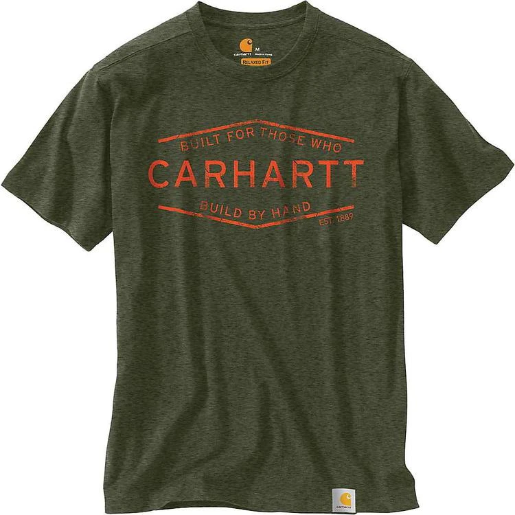商品Carhartt|Carhartt Men's Maddock Graphic Build by Hand SS T-Shirt,价格¥124,第1张图片