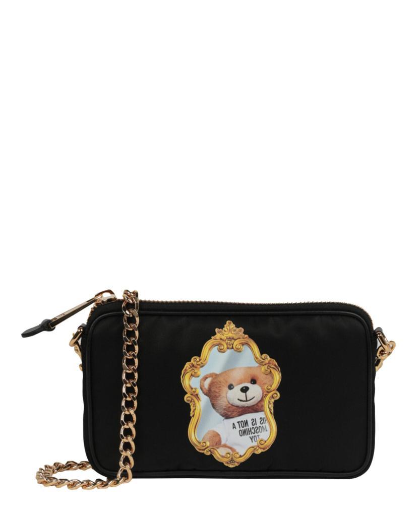 商品Moschino|Teddy Mirror Nylon Crossbody Bag,价格¥3695,第1张图片