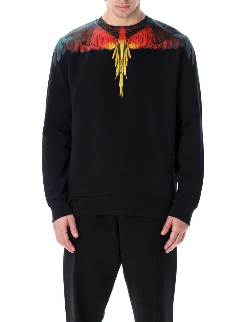 商品Marcelo Burlon|Marcelo Burlon County Of Milan Icon Wings Crewneck Sweatshirt,价格¥1416,第1张图片