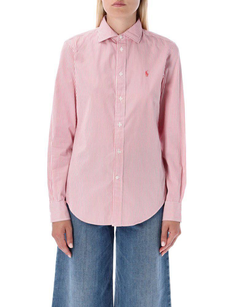 商品Ralph Lauren|Polo Ralph Lauren Striped Long-Sleeved Shirt,价格¥699,第1张图片