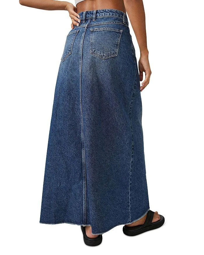 商品Free People|Come As You Are Denim Maxi Skirt,价格¥693,第2张图片详细描述