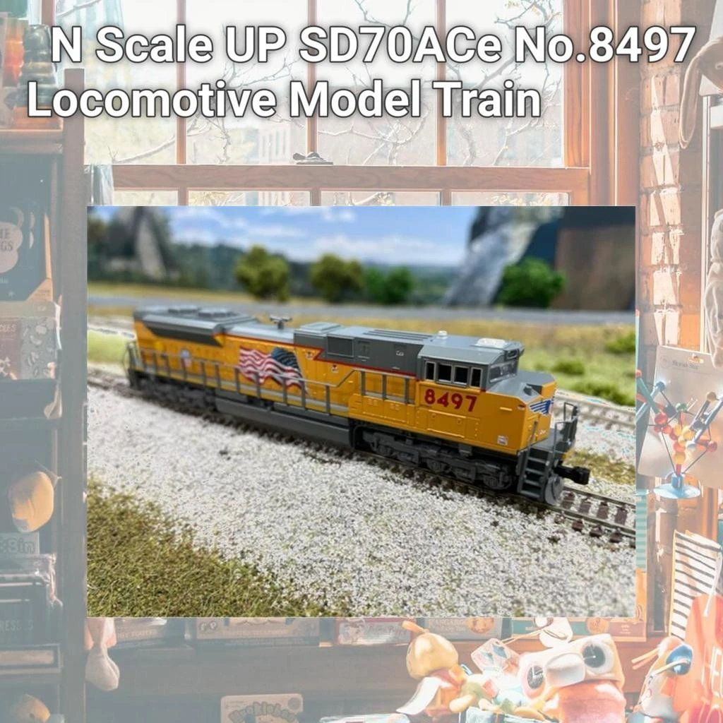 商品Kato|N Scale UP SD70ACe No.8497 Locomotive Model Train,价格¥883,第2张图片详细描述