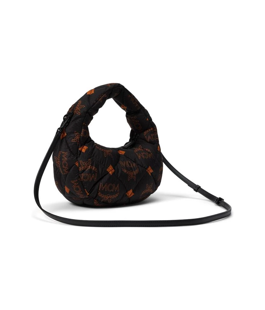 商品MCM|Aren Maxi Monogrammed Fabric Hobo Mini,价格¥4743,�第2张图片详细描述