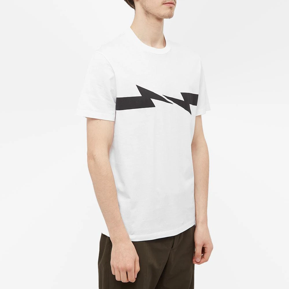 商品Neil Barrett|Neil Barrett Horizontal Print Bolt Tee,价格¥761,第2张图片详细描述