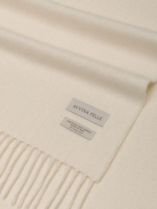 商品AVVINA PELLE|Royal Baby Alpaca Muffler,价格¥1448,第3张图片详细描述