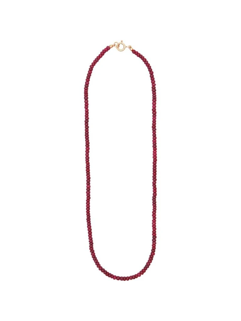 商品Zahava|Ruby Beaded Necklace,价格¥5273,第1张图片