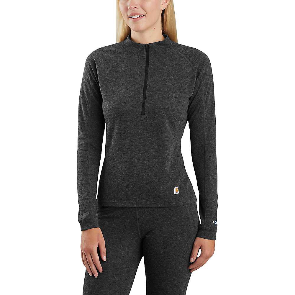 商品Carhartt|Carhartt Women's Base Force Heavyweight Poly-Wool Quarter-Zip,价格¥410,第4张图片详细描述