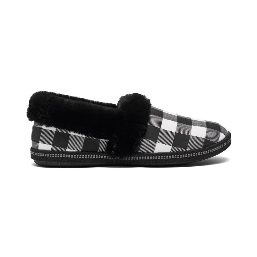 商品SKECHERS|Women's Cozy Campfire - Check Mate Indoor and Outdoor Slippers from Finish Line,价格¥151,第2张图片详细描述