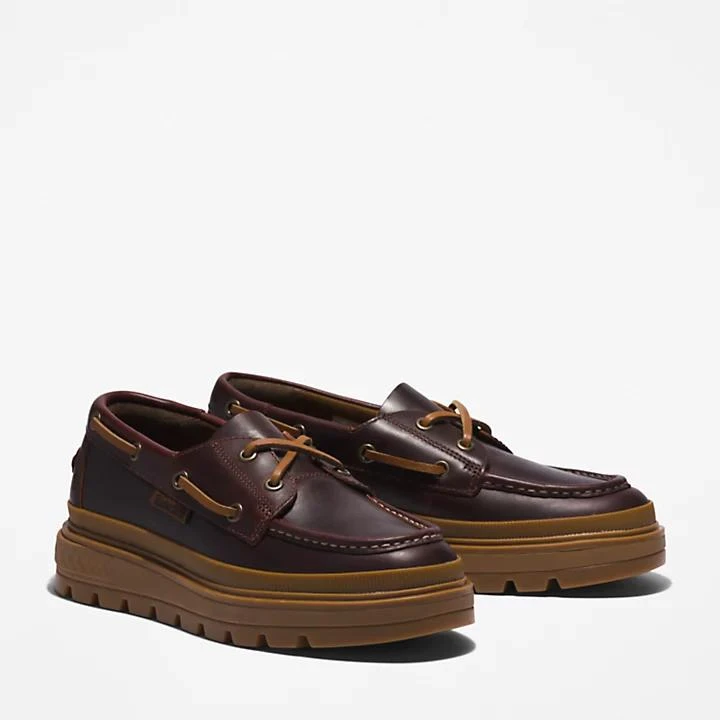 商品Timberland|GreenStride™ Ray City EK+ Boat Shoe for Women in Burgundy,价格¥674,第4张图片详细描述