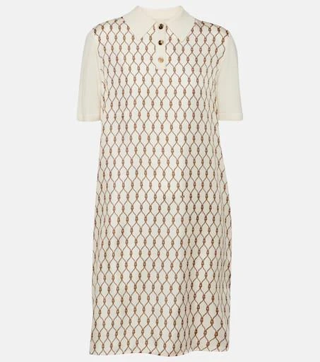 商品Tory Burch|羊毛与真丝衬衫式连衣裙,价格¥5379,第1张图片