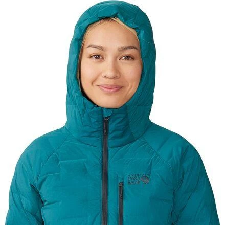 商品Mountain Hardwear|Stretchdown Hooded Jacket - Women's,价格¥1362,第4张图片详细描述