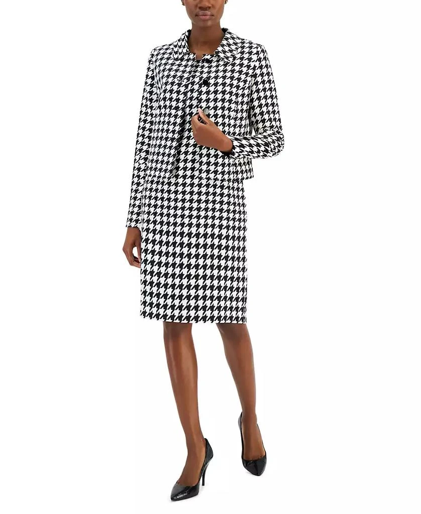 商品Nipon Boutique|Women's Houndstooth Jacket & Dress Set,价格¥638,第1张图片