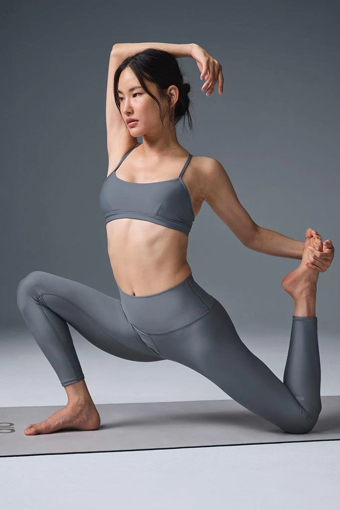 商品Alo|7/8 High-Waist Airlift Legging - Steel Grey,价格¥963,第1张图片