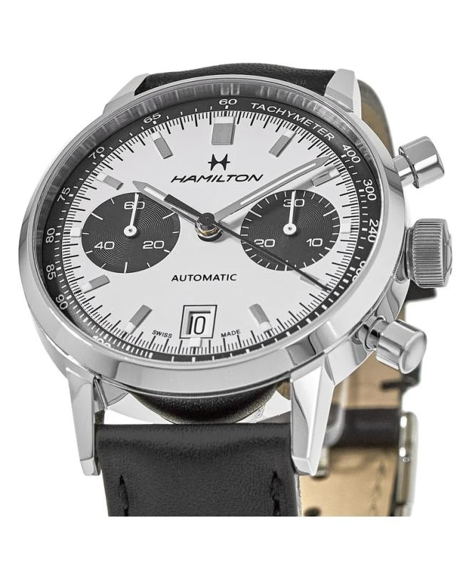 商品Hamilton|Hamilton American Classic INTRA-MATIC AUTO Chrono Men's Watch H38416711,价格¥12469,第2张图片详细描述