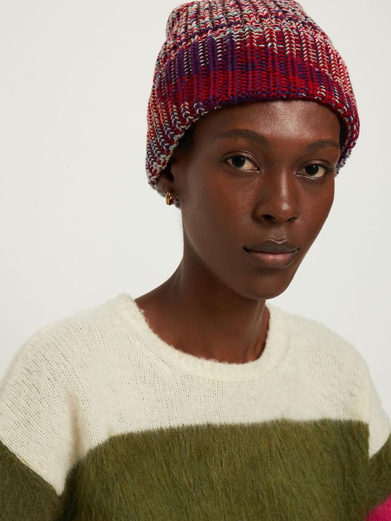 Wool Knit Beanie W/ Logo Tag商品第1张图片规格展示