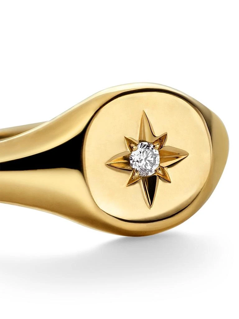 Cable Collectibles Starset Pinky Ring In 18K Yellow Gold 商品