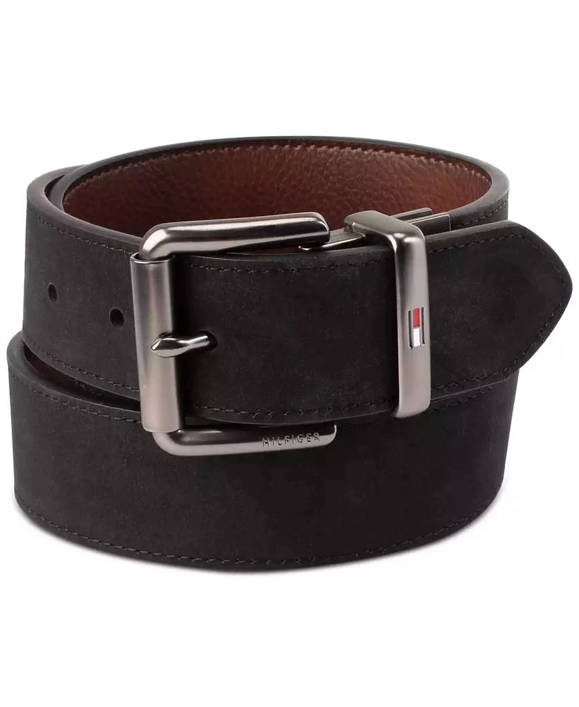 商品Tommy Hilfiger|Men’s Two-In-One Reversible Casual Matte and Pebbled Belt,价格¥255,第2张图片详细描述