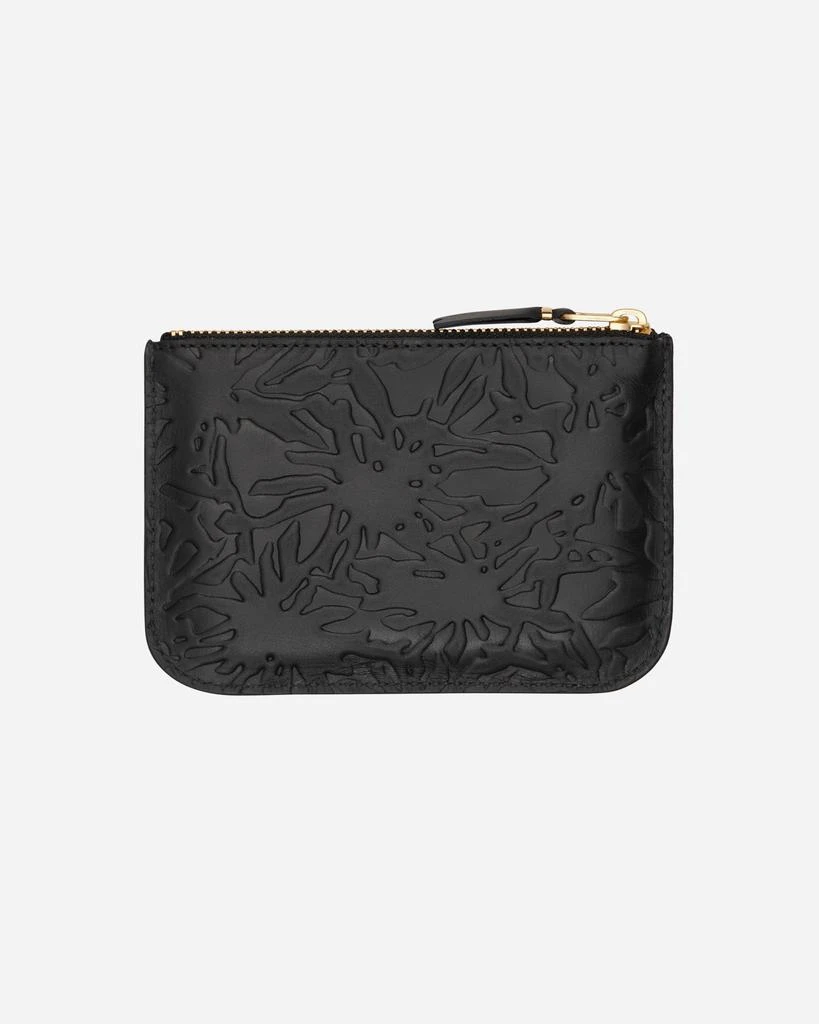 商品Comme des Garcons|Embossed Leather Zip Pouch Black,价格¥592,第3张图片详细描述