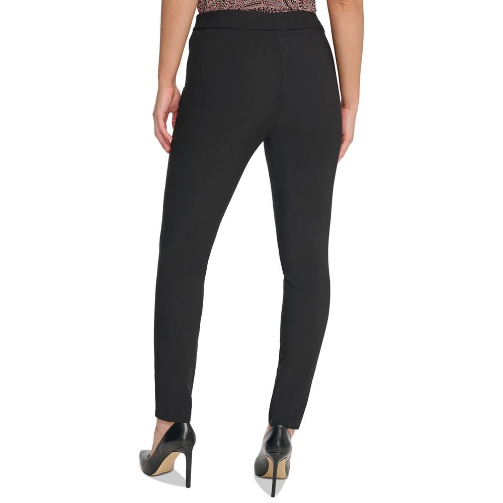商品Tommy Hilfiger|Women's High-Rise Button Skinny Pants,价格¥821,第2张图片详细描述
