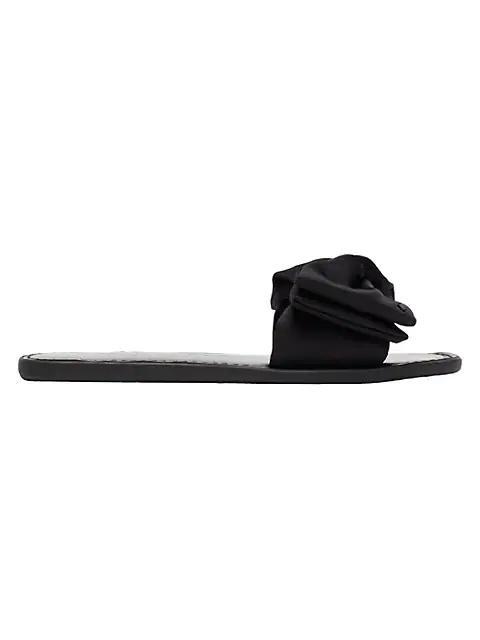 商品Kate Spade|Bikini Bow Flat Neoprene Sandals,价格¥719,第1张图片