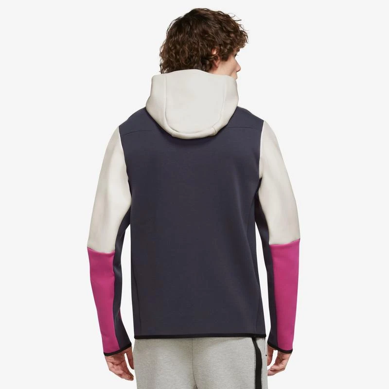 商品NIKE|Nike Tech Fleece Full-Zip Hoodie - Men's,价格¥904,第2张图片详细描述