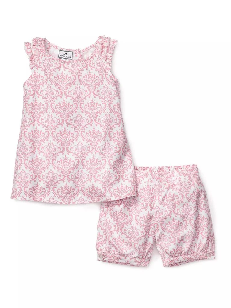 商品Petite Plume|Little Girl's &amp; Girl's Vintage Rose Amelie Short Set,价格¥360,第1张图片