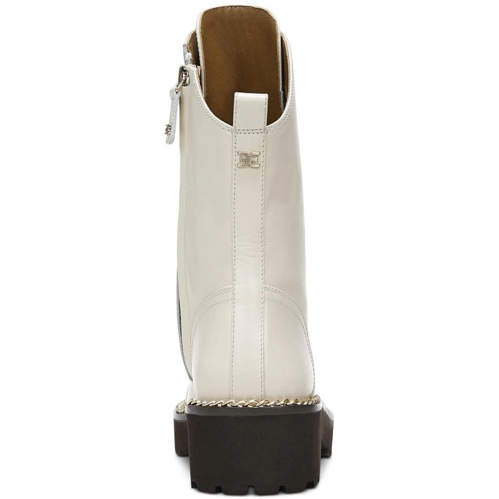 商品Sam Edelman|Sam Edelman Womens Lenley Leather Embellished Combat & Lace-up Boots,价格¥314,第3张图片详细描述