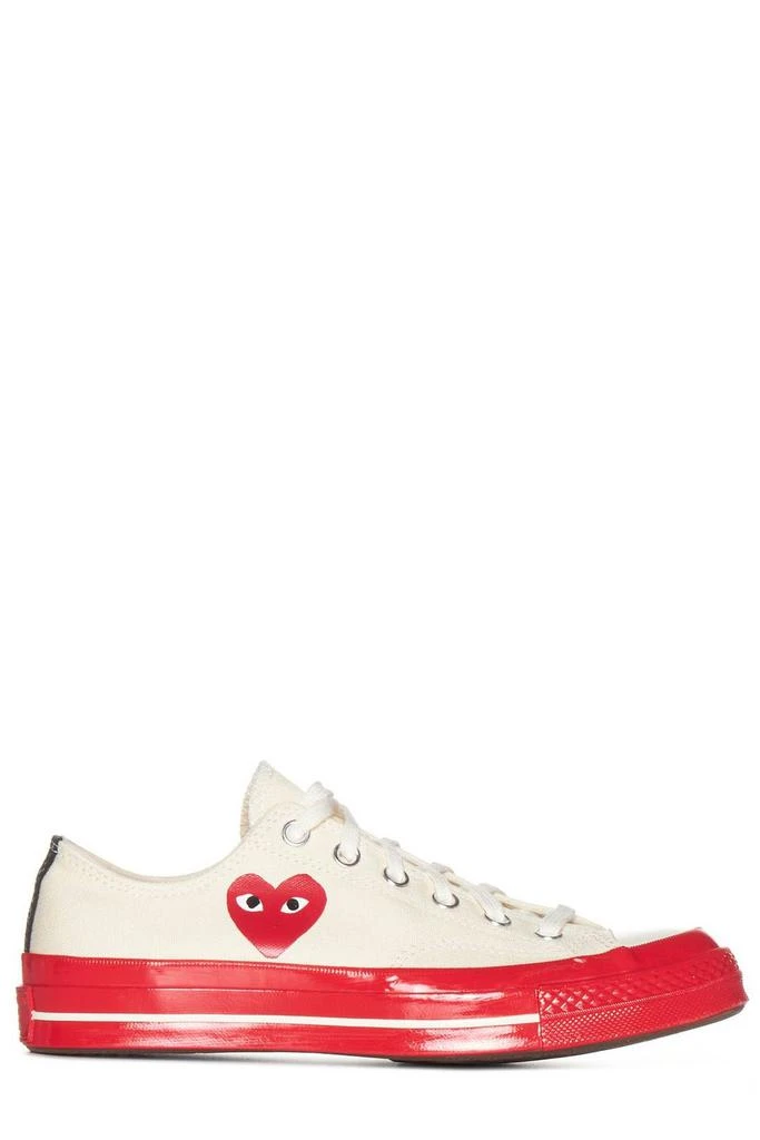 商品Comme des Garcons|Comme des Garçons Play X Converse Chuck 70 Lace-Up Sneakers,价格¥703,第1张图片