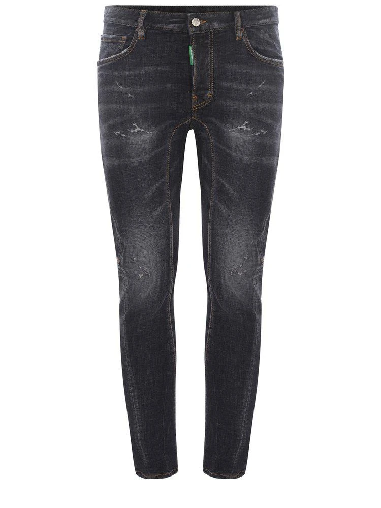 商品DSQUARED2|Dsquared2 Distressed Tapered-Leg Jeans,价格¥3341,第1张图片