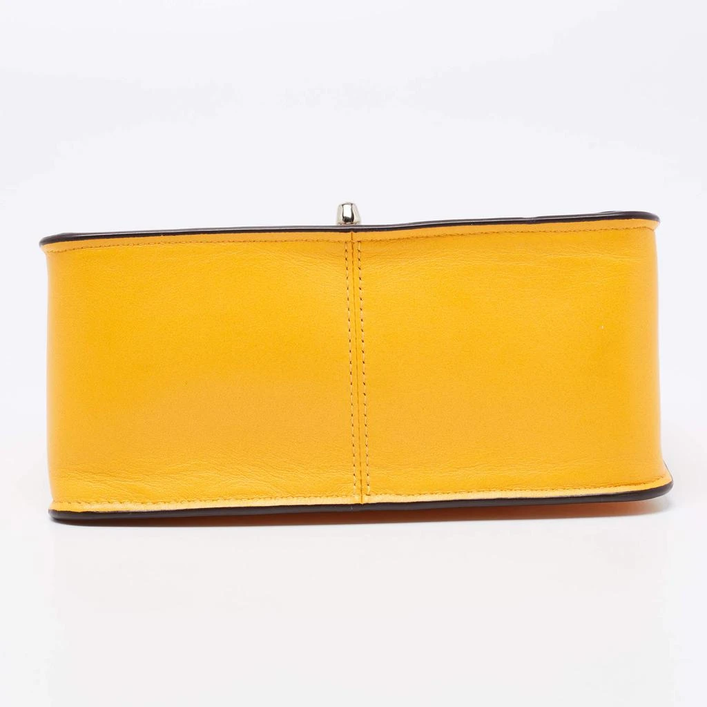 Coach Mustard Leather Bowery Chain Shoulder Bag 商品