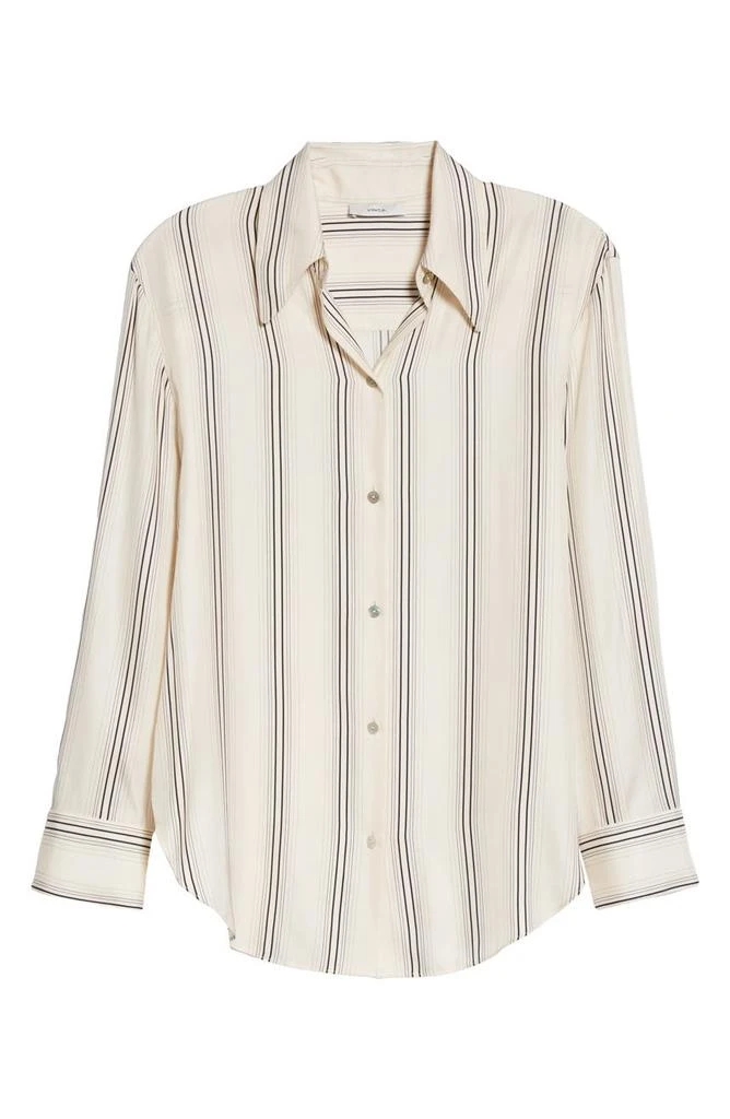 商品Vince|Stripe Button-Up Blouse,价格¥949,第5张图片详细描述