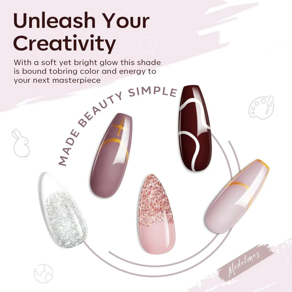 Yours Truly - 6 Shades Poly Nail Gel Set 商品