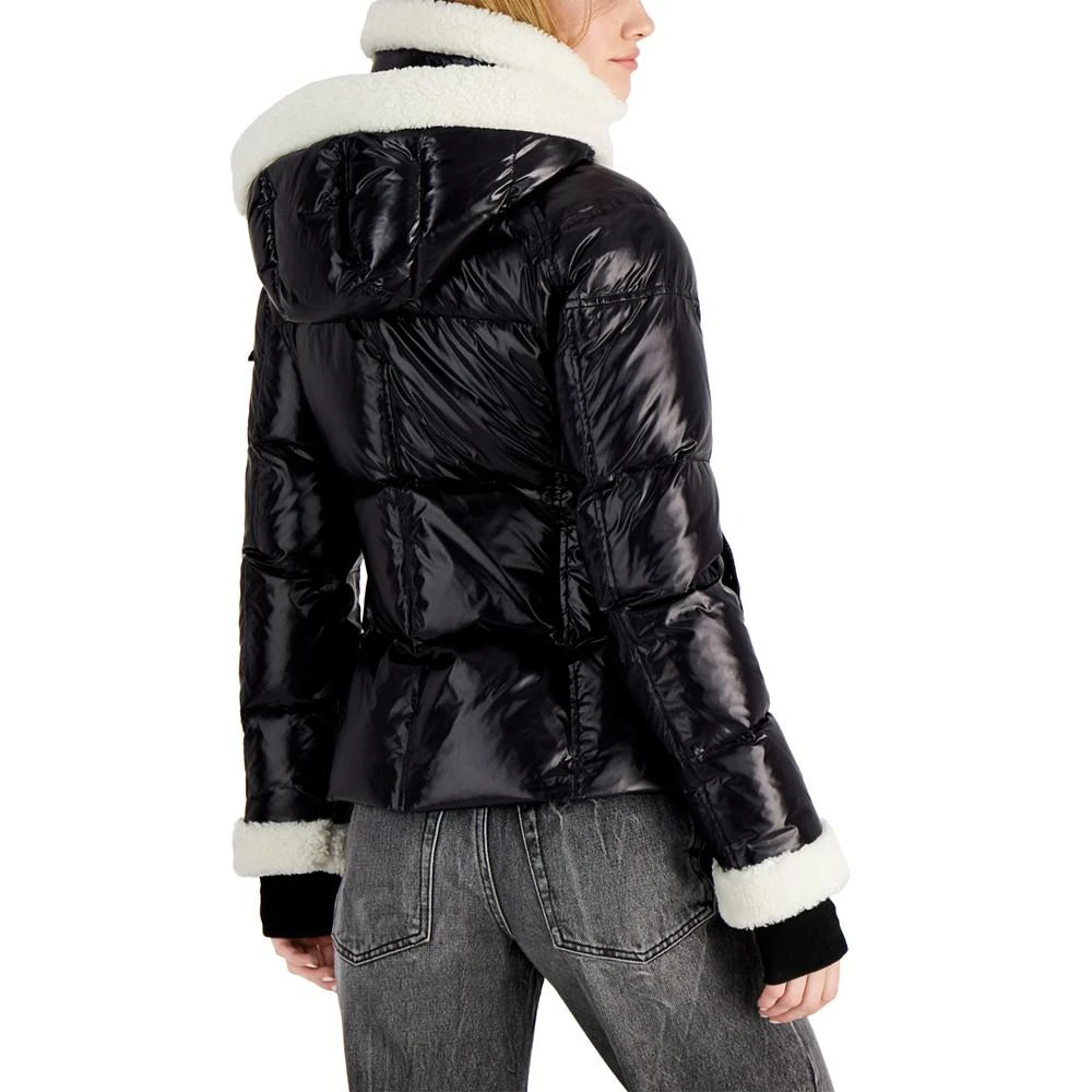 商品SAM.|Callie Faux-Sherpa-Trim Down Puffer Coat,价格¥1909,第2张图片详细描述